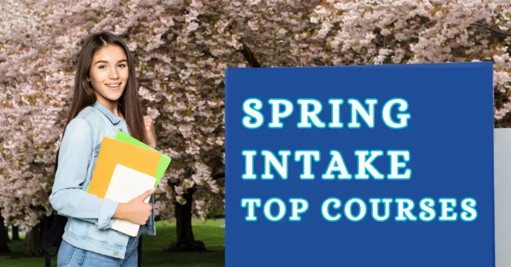 Spring Intake Top Courses for Abroad Studies