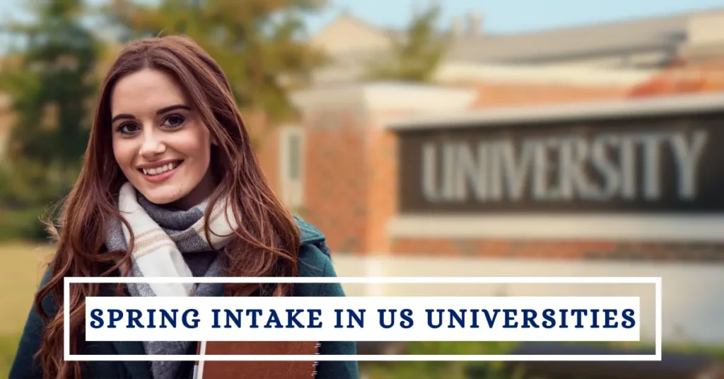 Spring Intake in the USA Universities