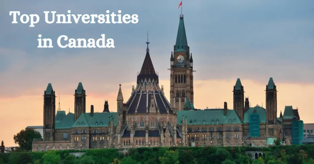 Canada Top Universities 