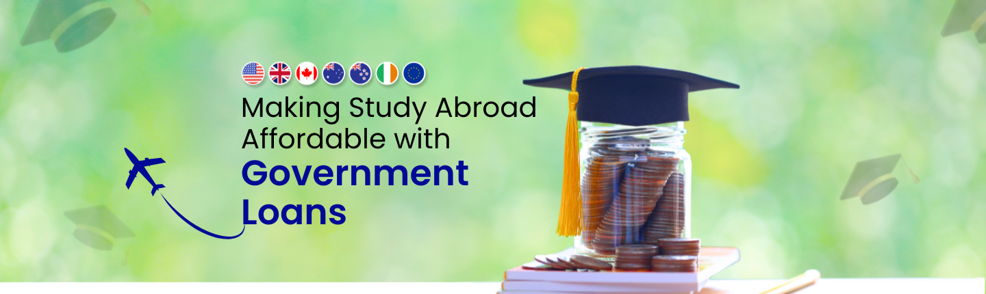 Government abroad education loan hero image