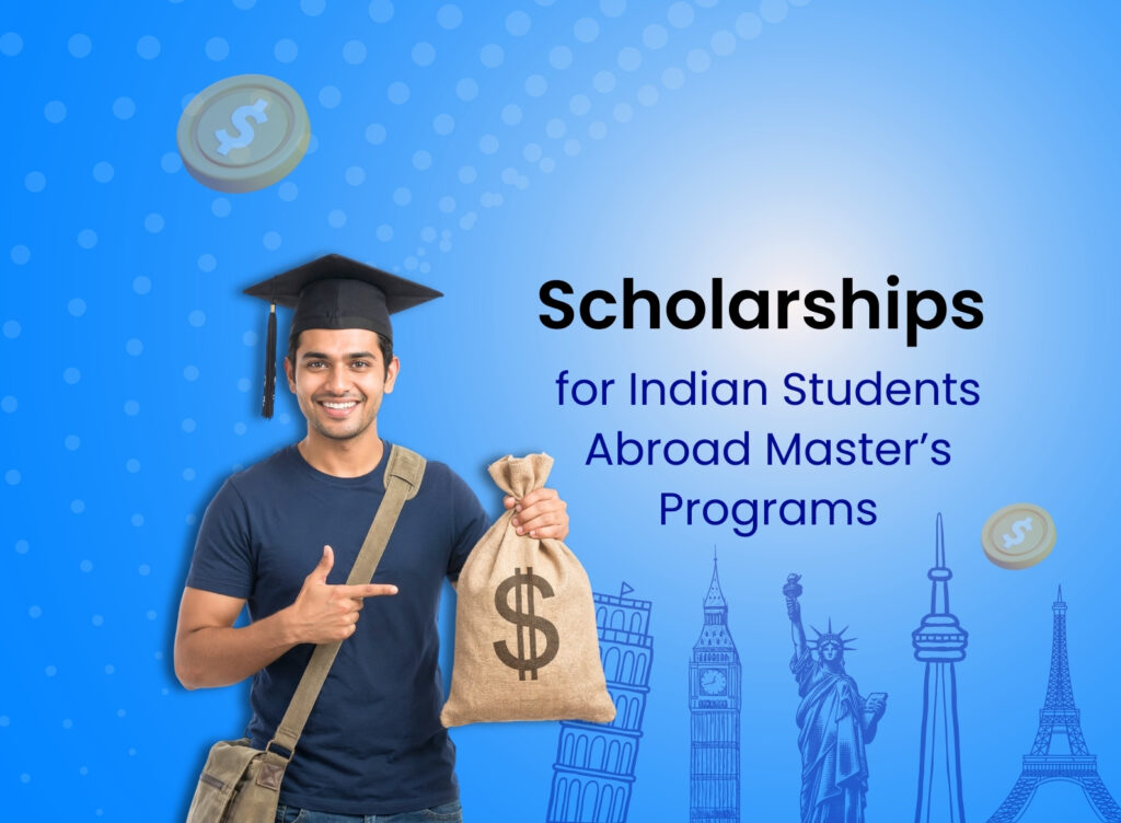 Scholarships for indian students to study abroad for masters featured imagee