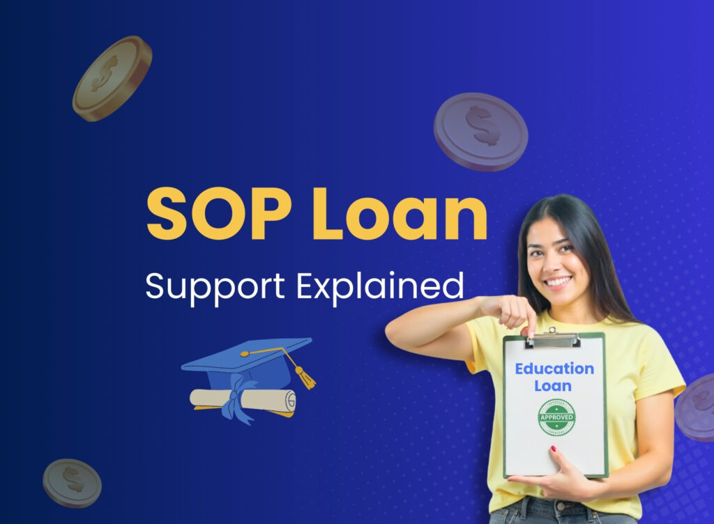 Education loan in sop visa featured imagee