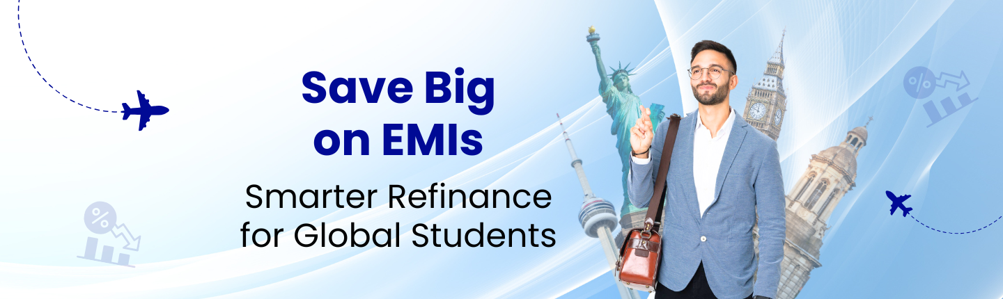 Abroad loan refinancing options for graduates hero image