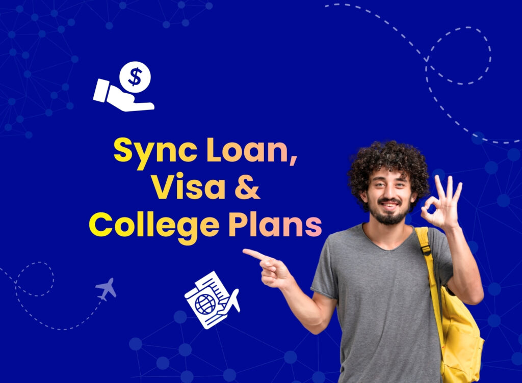 Admission to airport sync loan visa college plans featured image