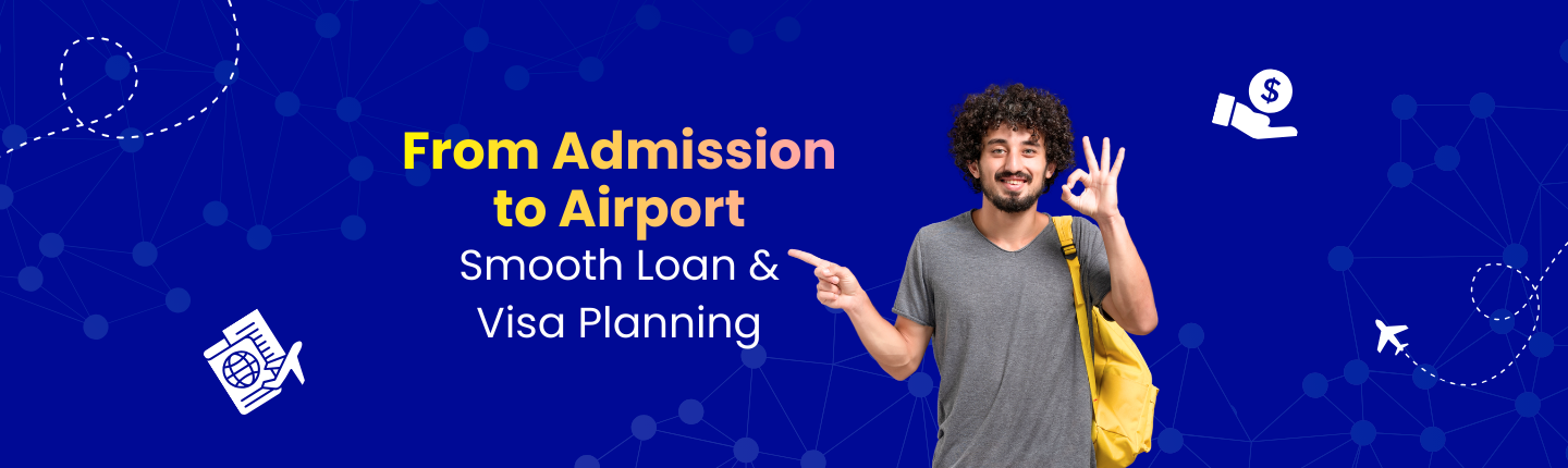Admission to airport sync loan visa college plans hero image